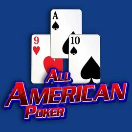 All American Poker slot visual from RTG (Reel Time Gaming) available on lili-bet.eu.com