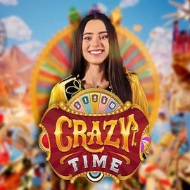 Crazy Time by Evolution, showcased at lili-bet.eu.com – game logo