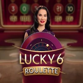 Lucky 6 Roulette online game logo by Pragmatic Play on lili-bet.eu.com