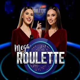 Mega Roulette slot visual from Pragmatic Play available on lili-bet.eu.com